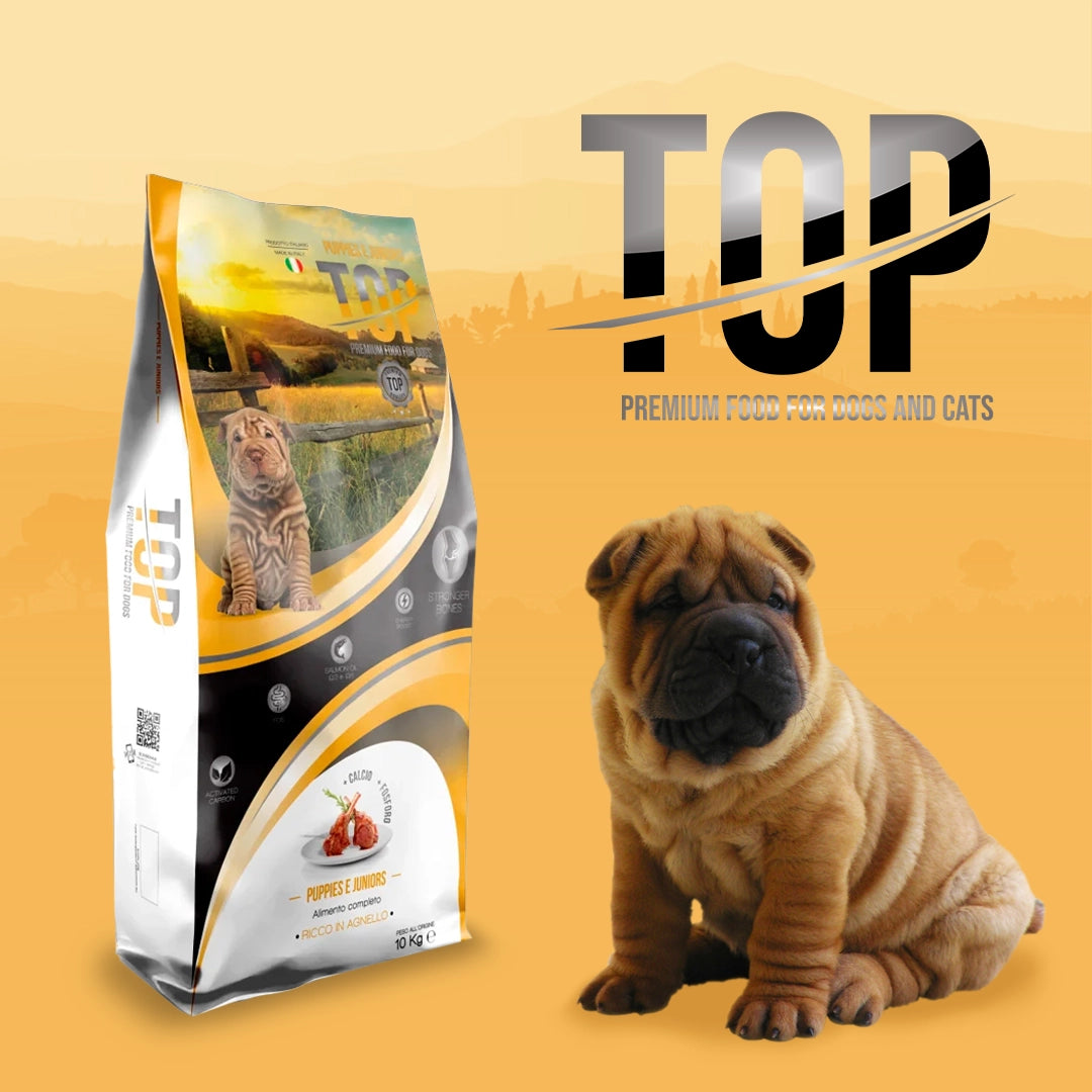 Top Puppies e Juniors Gusto Agnello, cibo per l'accrescimento di