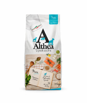 Althea Monoproteico al Salmone per Cani di Taglia Grande - Crocchette 14 kg