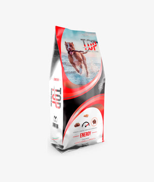 Top Energy - Gusto Agnello arrosto, cibo secco adatto a Cani Adulti di taglia grande - 20 kg