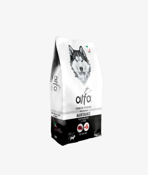 Alfa Maintenance - Cibo secco adatto al mantenimento di cani adulti di tutte le razze - 4 kg
