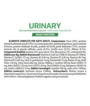 Althea gatto Urinary - con carni bianche e pesce, alimento secco super premium adatto per il supporto urinario di cui il gatto ha bisogno - 5 kg