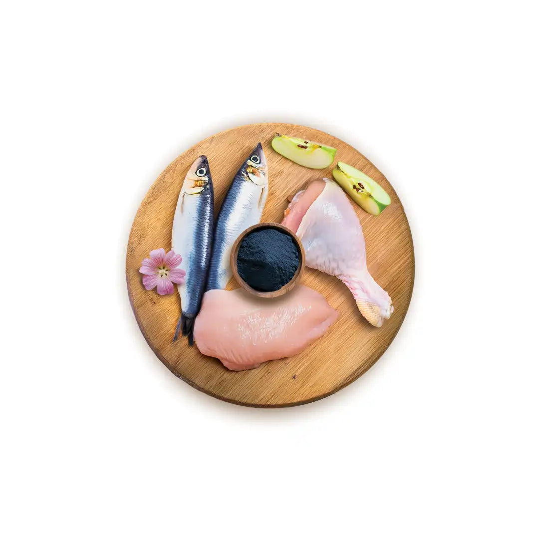 Althea gatto Hairball - con carni bianche e pesce, alimento secco super premium adatto per rimozione naturale dei boli di pelo - 400 gr