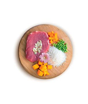 Althea gatto Adult - con manzo, alimento secco super premium adatto per il mantenimento di gatti adulti - 400 g