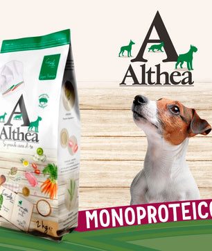 Althea Monoproteico al Maiale, cibo secco per cani adulti di taglia piccola - 2 kg