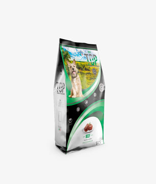 Top Beef - Gusto manzo, cibo secco adatto al mantenimento di cani adulti di taglia media - 3 kg