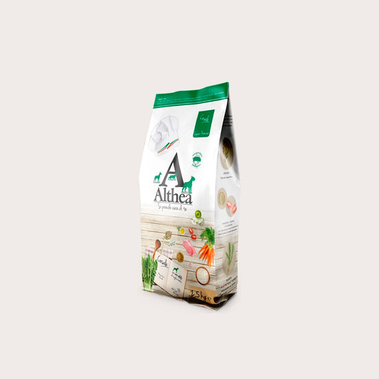 Althea Casale - Monoproteico al Maiale, cibo secco per cani adulti di taglia media - 2,5 kg