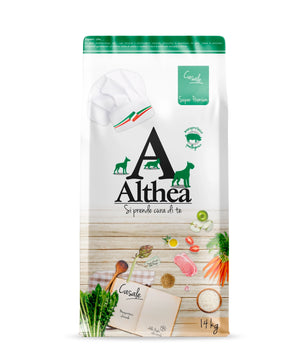 Althea Monoproteico al Maiale, cibo secco per cani di taglia grande - 14 kg