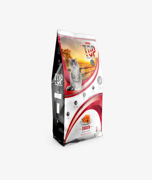 Top Cats Chicken - Gusto Pollo, alimento secco adatto al mantenimento di Gatti Adulti di tutte le razze - 3 kg