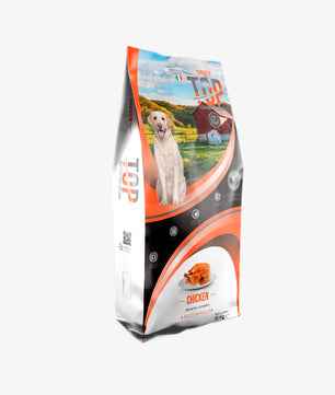Top Chicken - Gusto Pollo, cibo secco adatto al mantenimento di Cani Adulti di di tutte le taglie - 10 kg