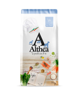 Althea Light - Cibo secco per cani adulti di taglia grande, in sovrappeso - 14 kg