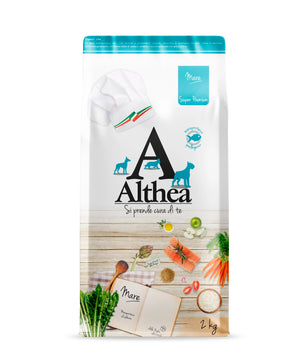 Althea Monoproteico al Salmone, cibo secco per cani adulti di taglia piccola - 2 kg