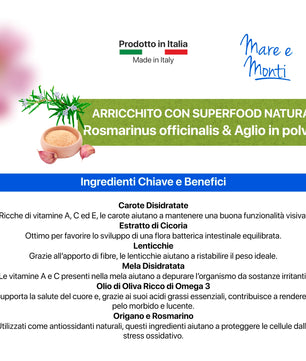 Althea Mare e Monti Mini - Cibo secco per cani adulti di taglia piccola, con manzo, pollo, agnello e salmone - 2 kg