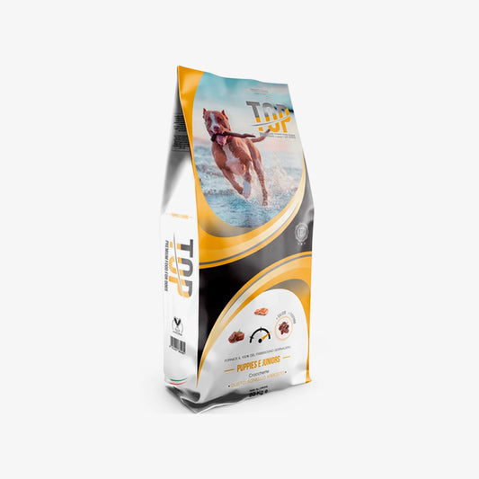 Top Puppies e Juniors - Gusto Agnello, cibo secco formulato per l'accrescimento di Cuccioli di taglia grande - 20 kg