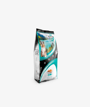 Top Salmon - Gusto Salmone, cibo secco  completo formulato per il mantenimento di cani adulti di taglia media - 3 kg