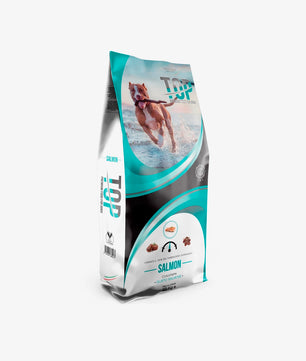 Top Salmon - Gusto Salmone, cibo secco  completo formulato per il mantenimento di cani adulti di taglia grande - 20 kg