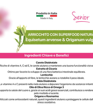 Althea Senior - Cibo secco per cani anziani di taglia media, con condroitina e glucosamina - 2,5 kg