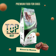 Top Beef - Gusto manzo, cibo secco adatto al mantenimento di cani adulti di taglia media/grande - 20 kg