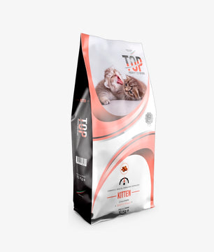 Top Kitten - Gusto Pollo, cibo secco adatto all'accrescimento di Gatti Cuccioli di tutte le razze - 10 kg